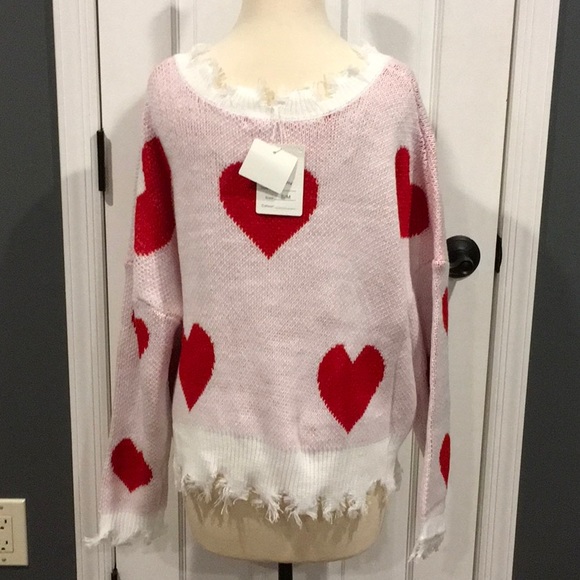 Distressed Hearts Sweaters!❤️.❤️❤️ - Picture 6 of 8